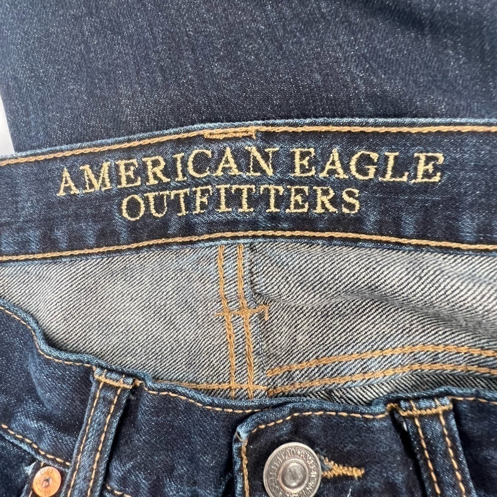 American Eagle Slim Straight Leg Denim Jeans Size 30 x 34 Men’s - Picture 2 of 5